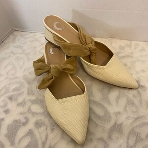 Journee Collection Women’s Malora Bow Slip on Mules